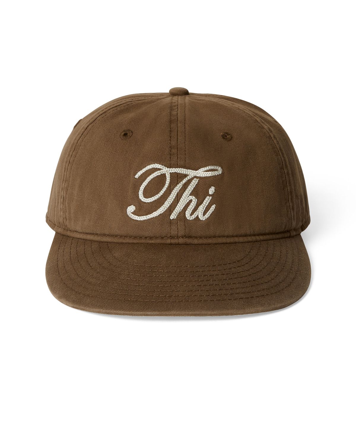 디스이즈네버댓(THISISNEVERTHAT) Washed Thi Logo Cap Mocha