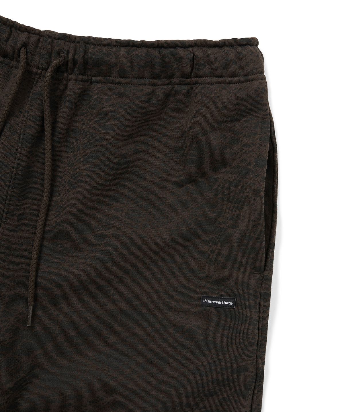 디스이즈네버댓(THISISNEVERTHAT) T.N.T. Classic HDP Basic Sweatpant Scribble Black
