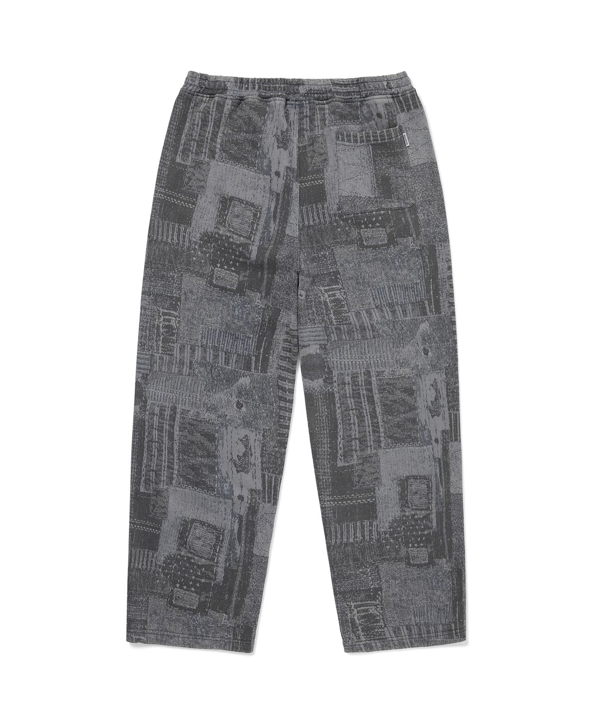 디스이즈네버댓(THISISNEVERTHAT) Crazy Faded Jacquard Sweatpant Patchwork