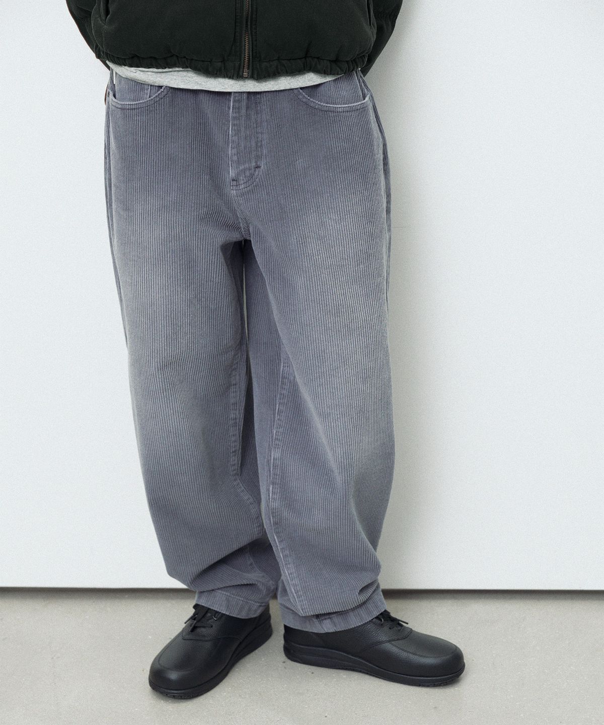 디스이즈네버댓(THISISNEVERTHAT) Overdyed Corduroy Pant Quick Silver