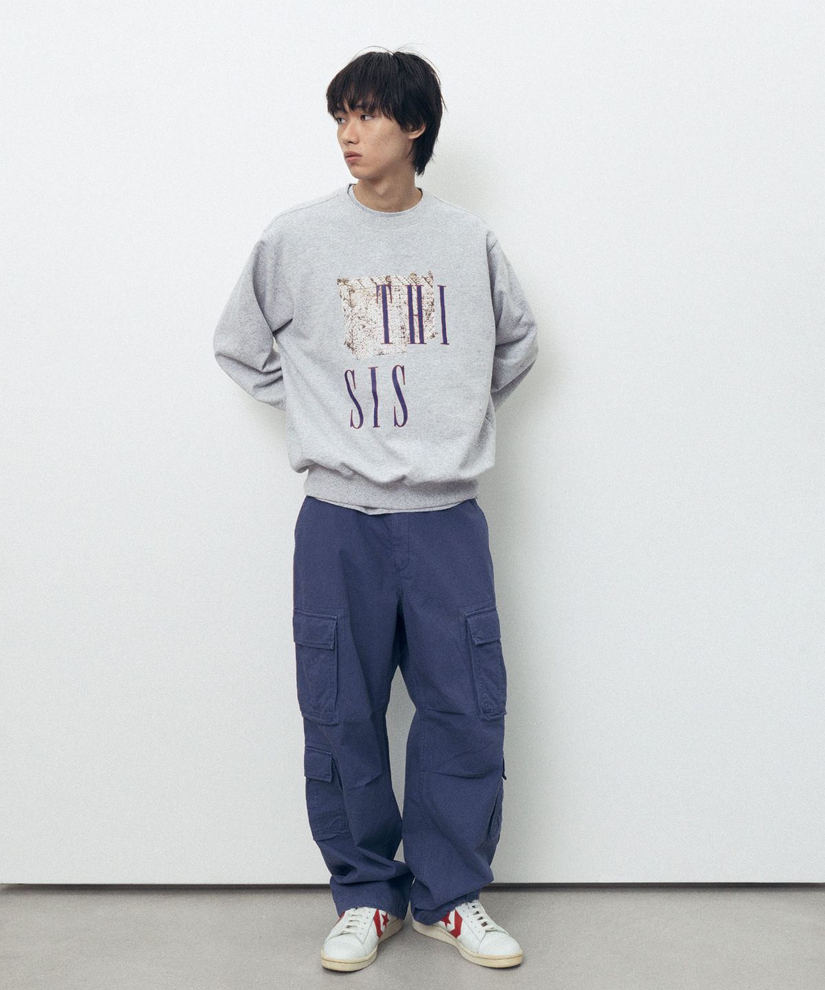 디스이즈네버댓(THISISNEVERTHAT) Multi Cargo Pant Blue
