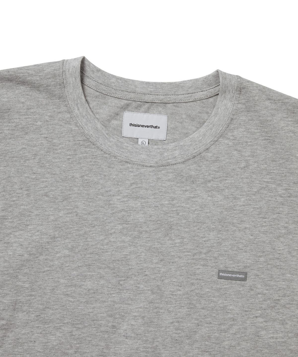디스이즈네버댓(THISISNEVERTHAT) T.N.T. Classic HDP L/S Tee Heather Grey