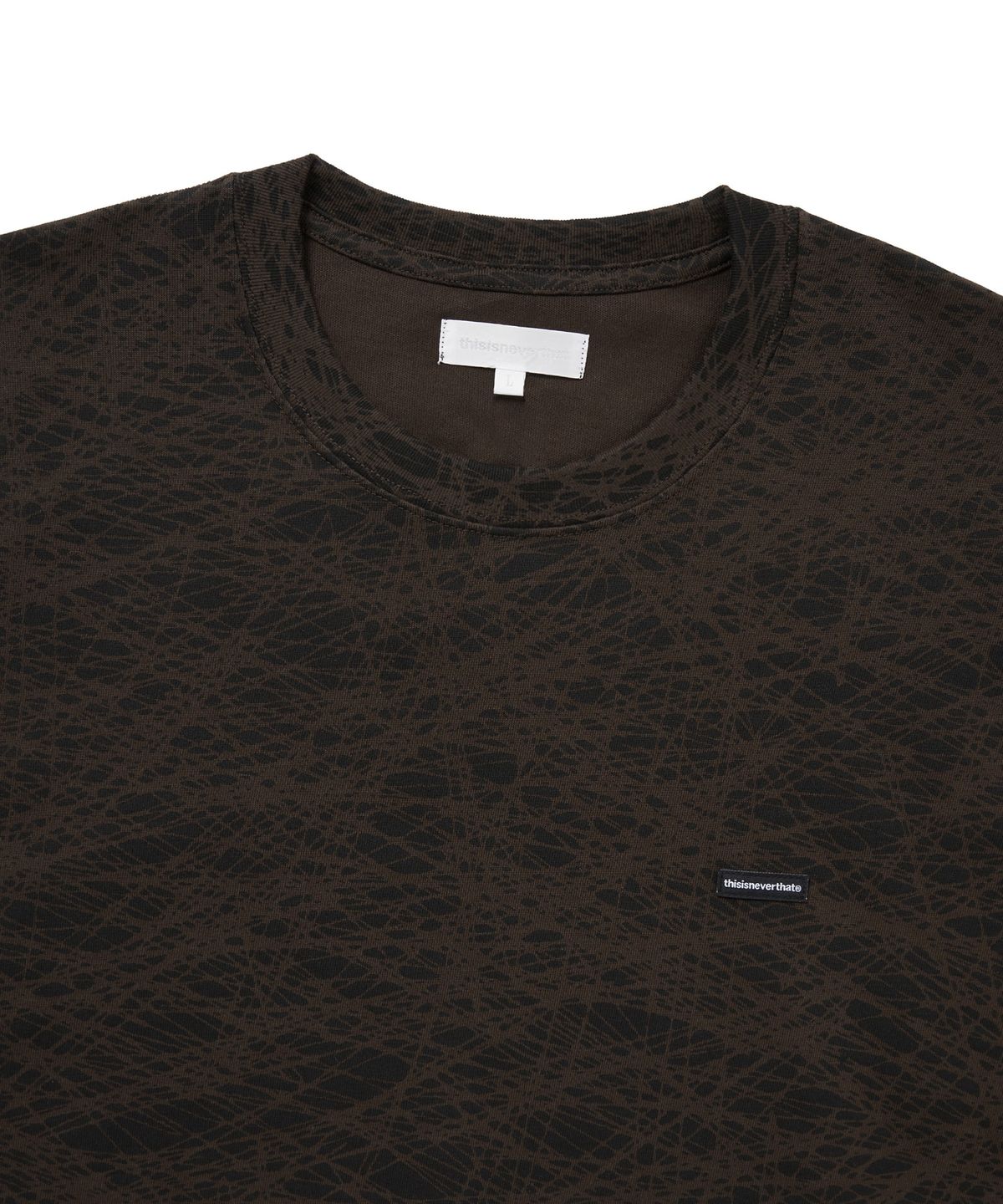디스이즈네버댓(THISISNEVERTHAT) T.N.T. Classic HDP L/S Tee Scribble Black