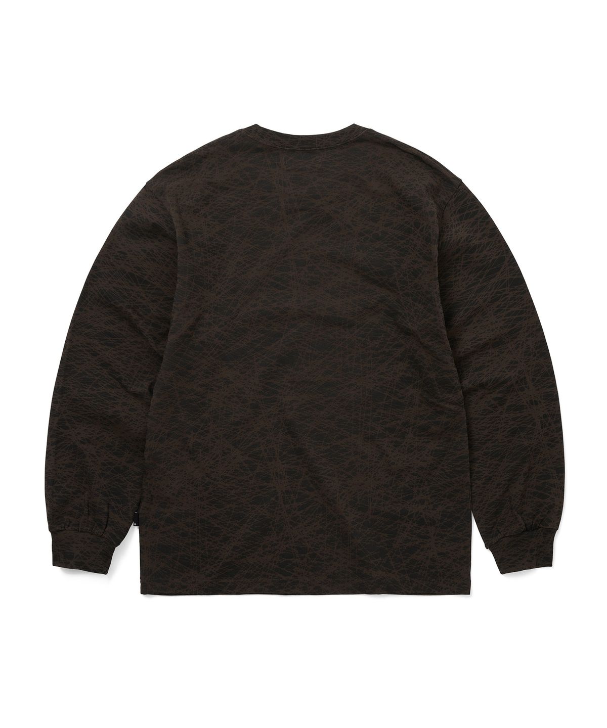 디스이즈네버댓(THISISNEVERTHAT) T.N.T. Classic HDP L/S Tee Scribble Black