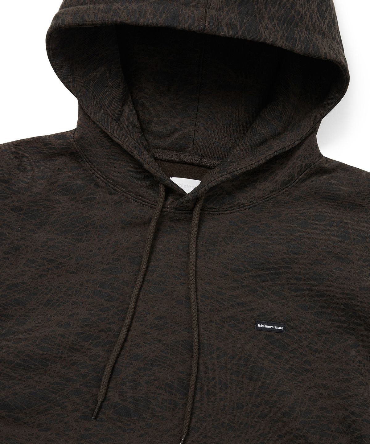 디스이즈네버댓(THISISNEVERTHAT) T.N.T. Classic HDP Hoodie Scribble Black