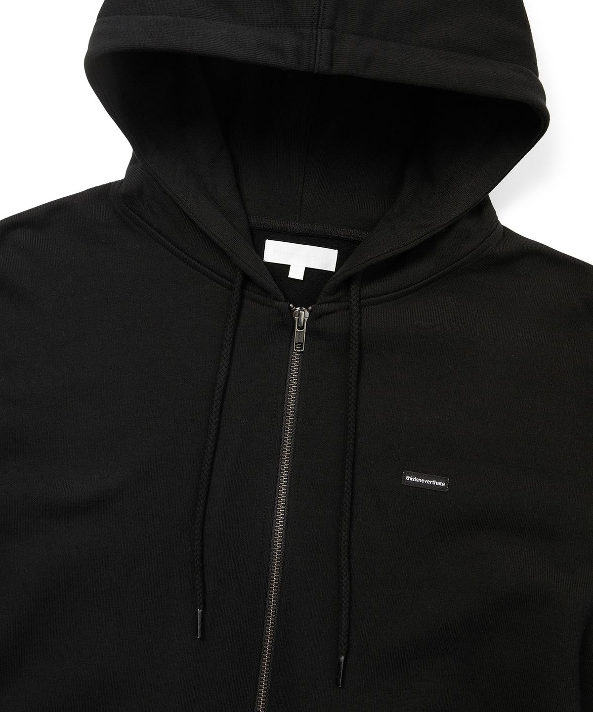 디스이즈네버댓(THISISNEVERTHAT) T.N.T. Classic HDP Zip Up Sweat Black