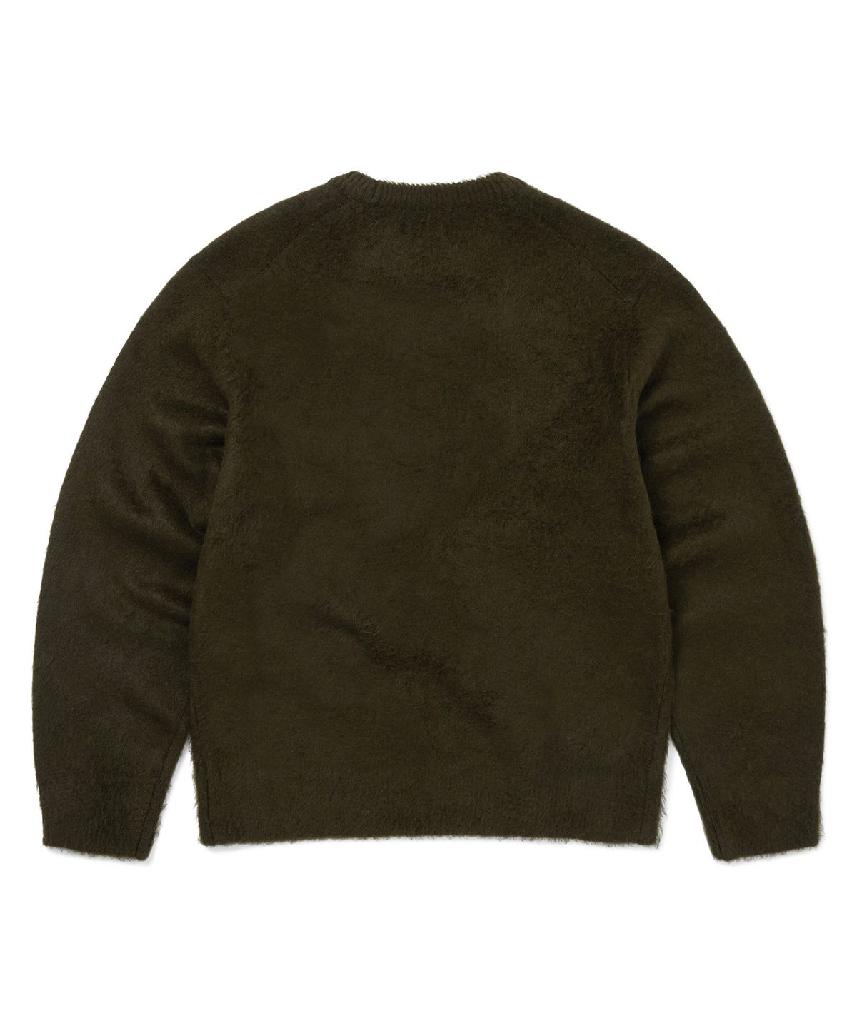 디스이즈네버댓(THISISNEVERTHAT) Thi Logo knit Sweater Dark Olive