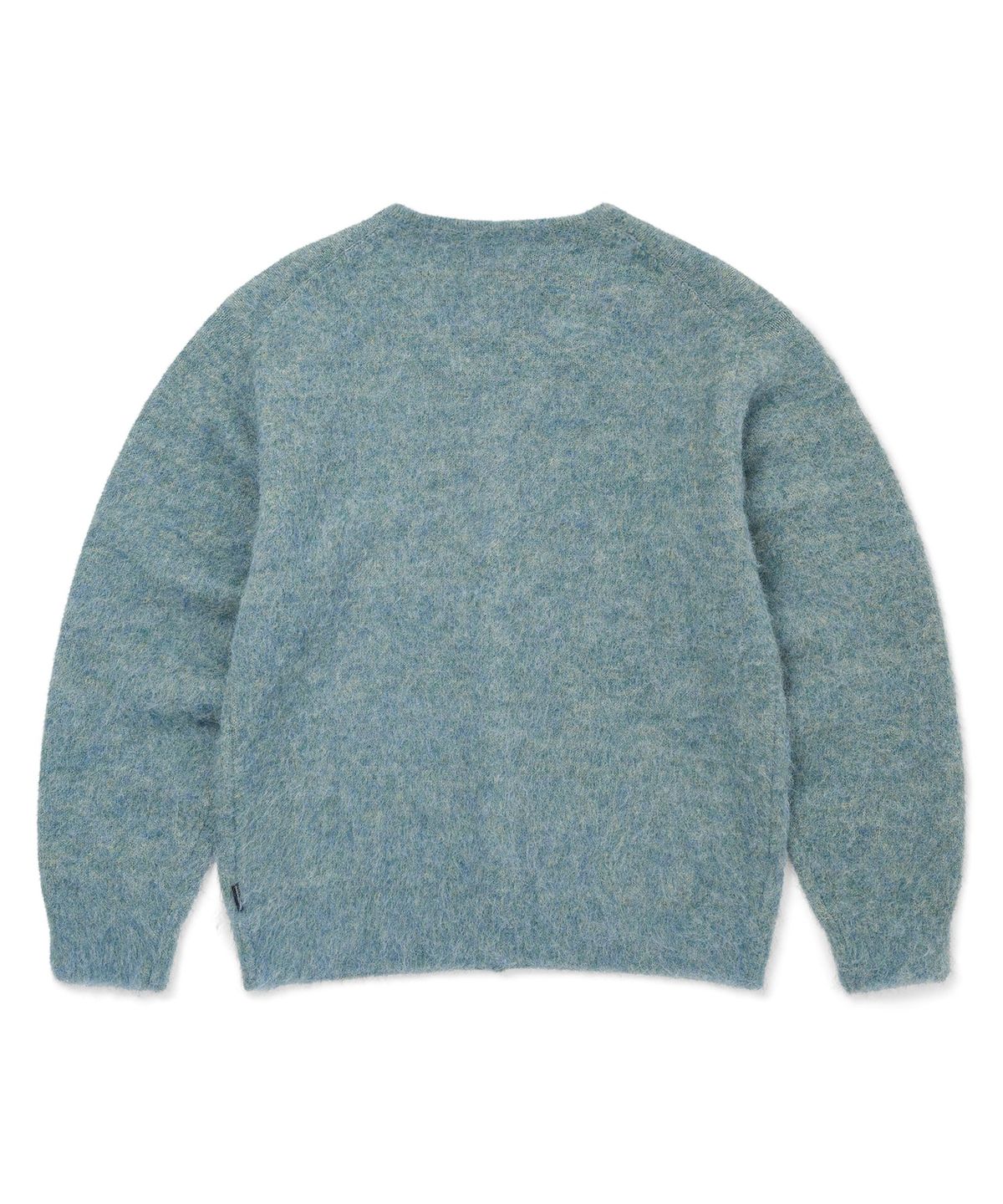 디스이즈네버댓(THISISNEVERTHAT) Hairy Knit Cardigan Teal