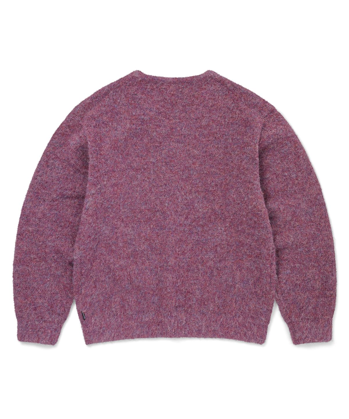 디스이즈네버댓(THISISNEVERTHAT) Hairy Knit Cardigan Magenta