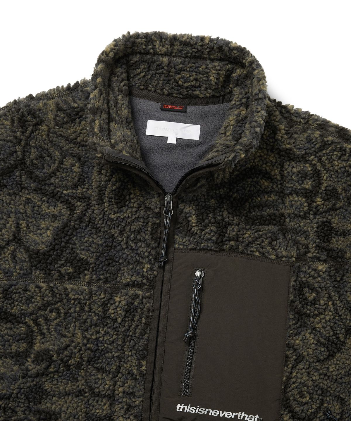 디스이즈네버댓(THISISNEVERTHAT) SP Sherpa Fleece Jacket Brown