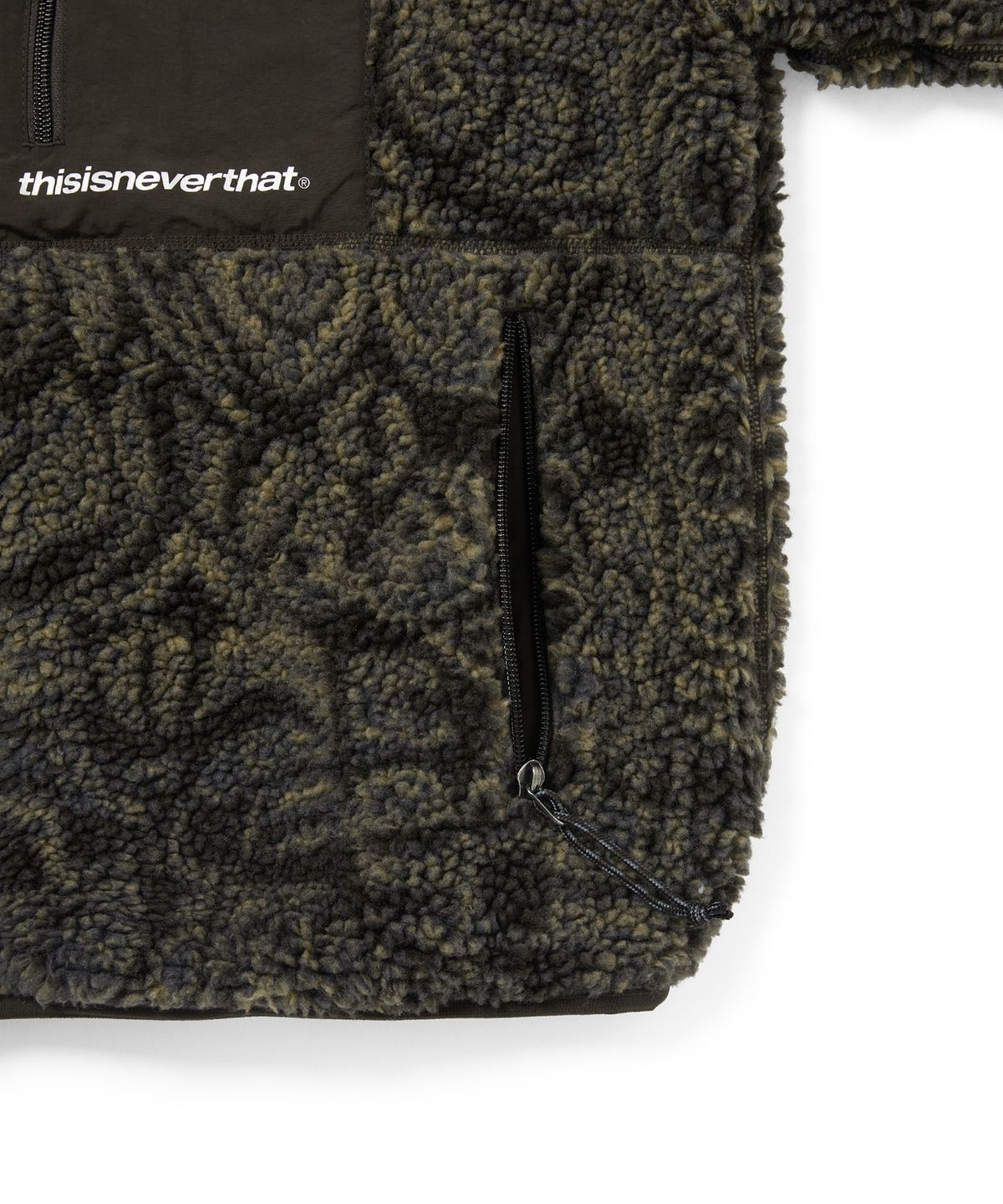 디스이즈네버댓(THISISNEVERTHAT) SP Sherpa Fleece Jacket Brown