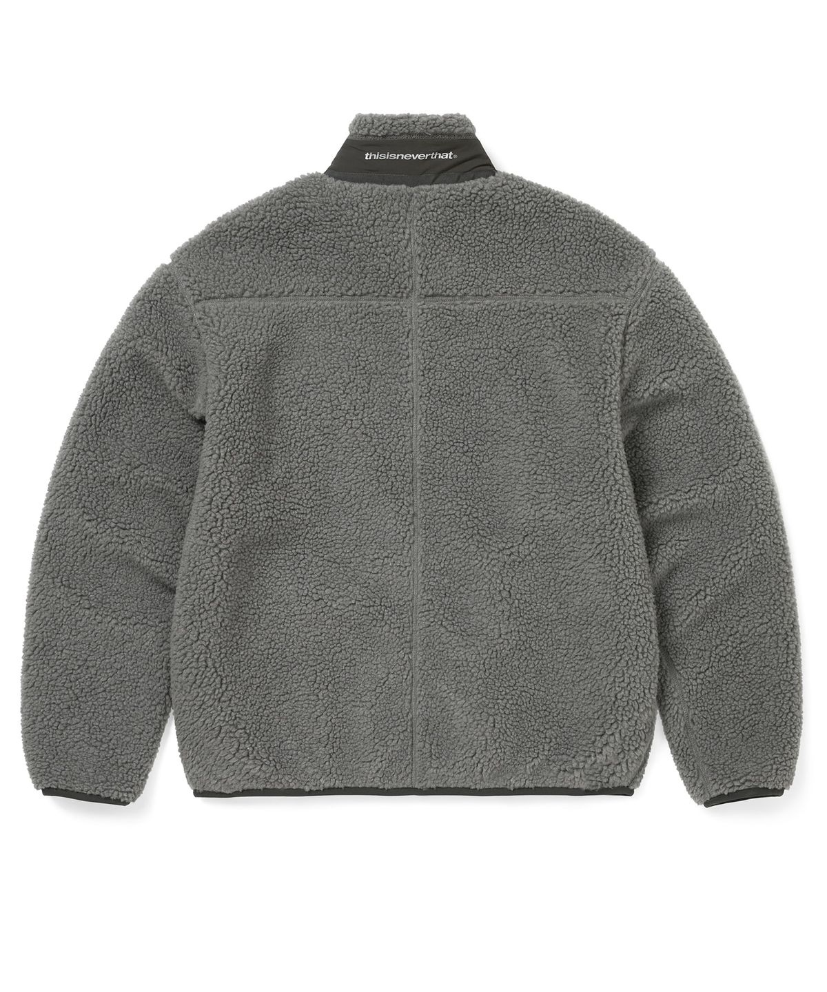 디스이즈네버댓(THISISNEVERTHAT) SP Sherpa Fleece Jacket Charcoal