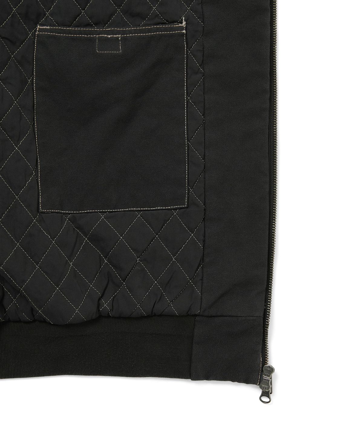 디스이즈네버댓(THISISNEVERTHAT) Overdyed Hooded Jacket Black