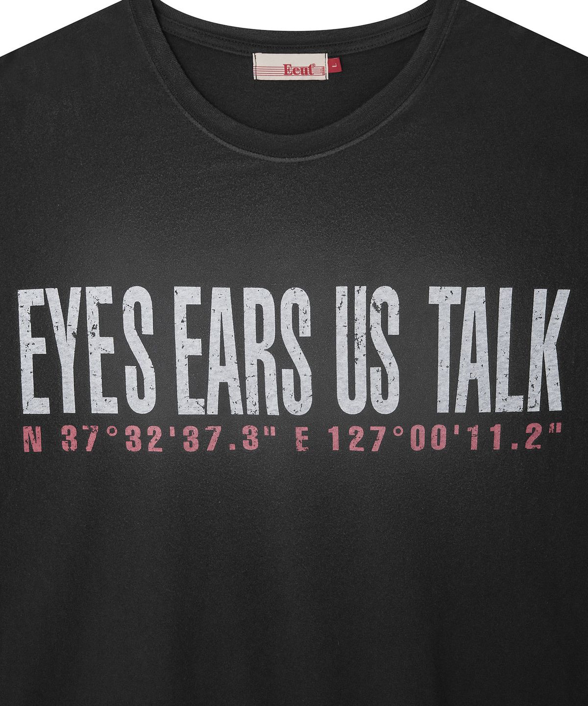 이우트(EEUT) EEUT COORDINATE T-SHIRT / BLACK