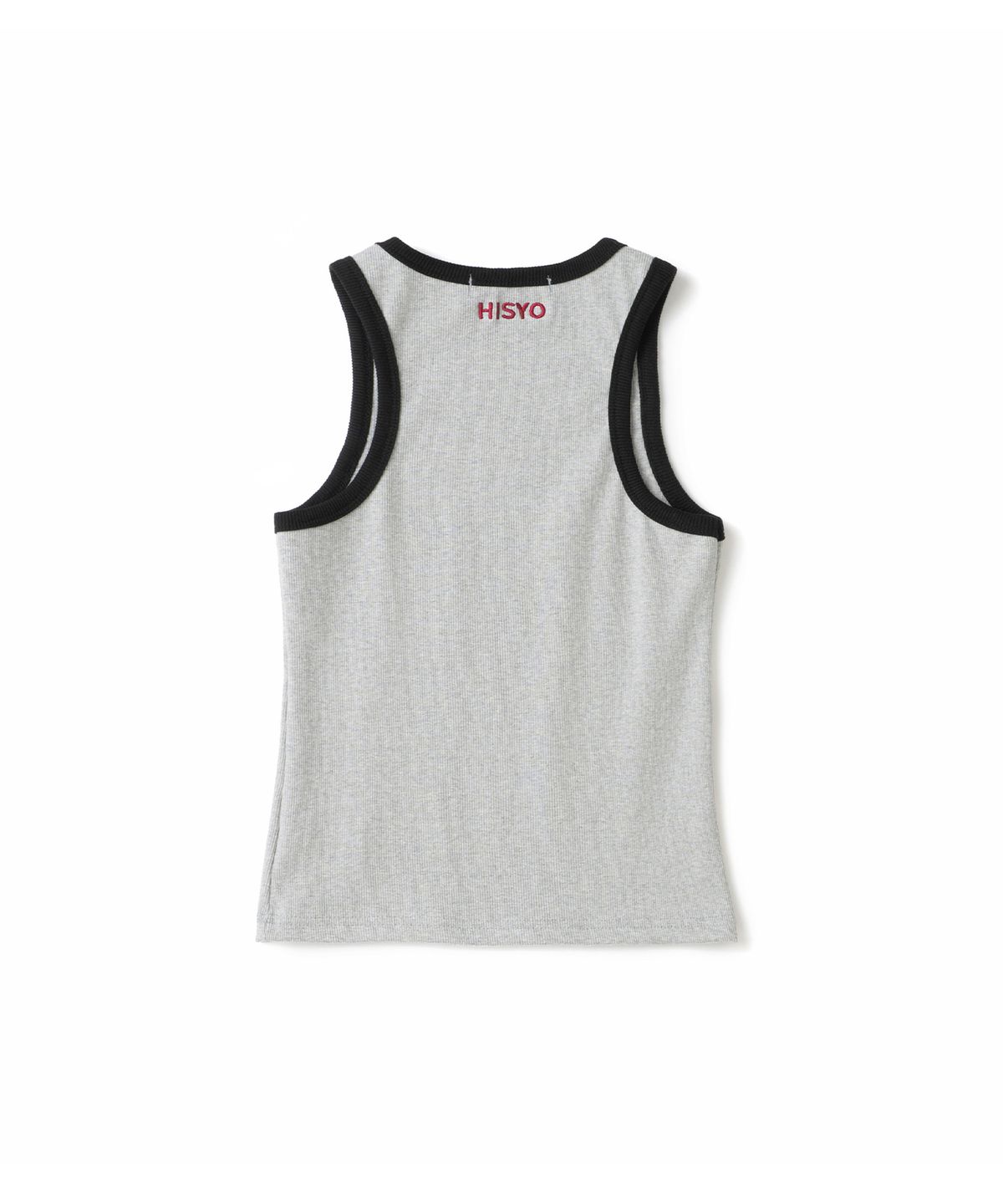 히쇼(HISYO) Tiny Heart Tank Top - Grey