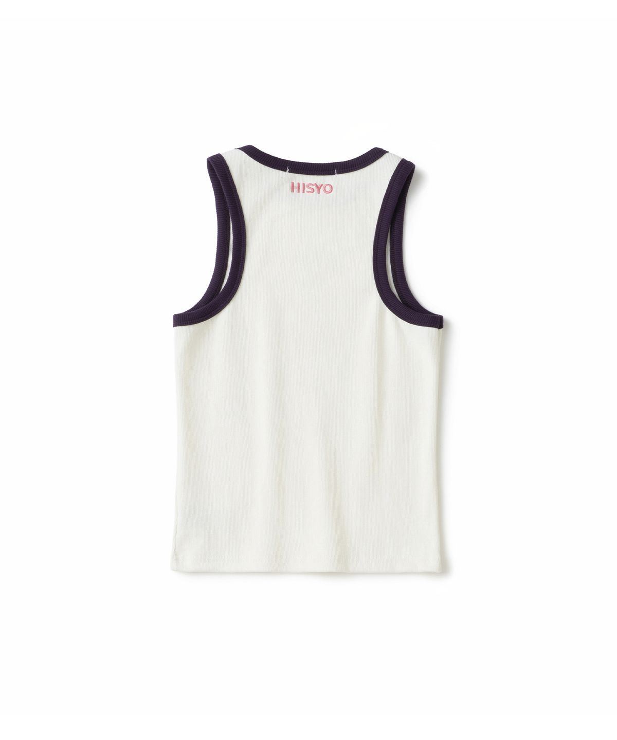히쇼(HISYO) Tiny Heart Tank Top - White