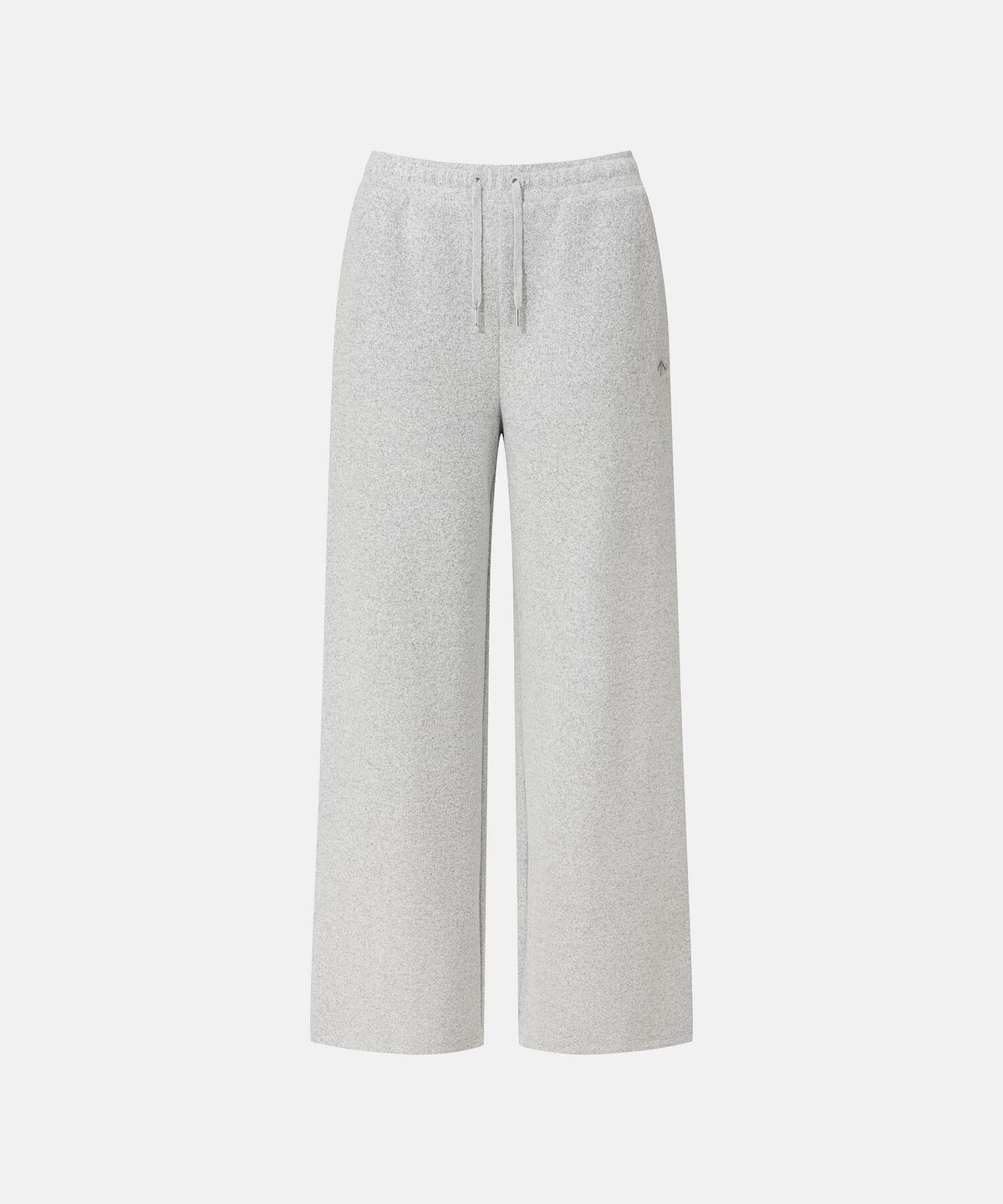 데상트(DESCENTE) 여성 소프트 부클 와이드핏 팬츠 그레이 SR322SKP91