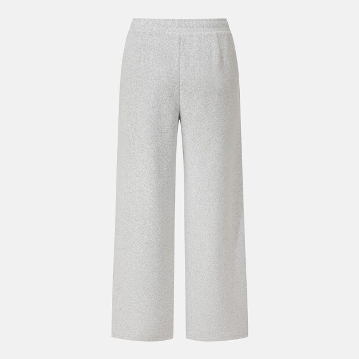 데상트(DESCENTE) 여성 소프트 부클 와이드핏 팬츠 그레이 SR322SKP91