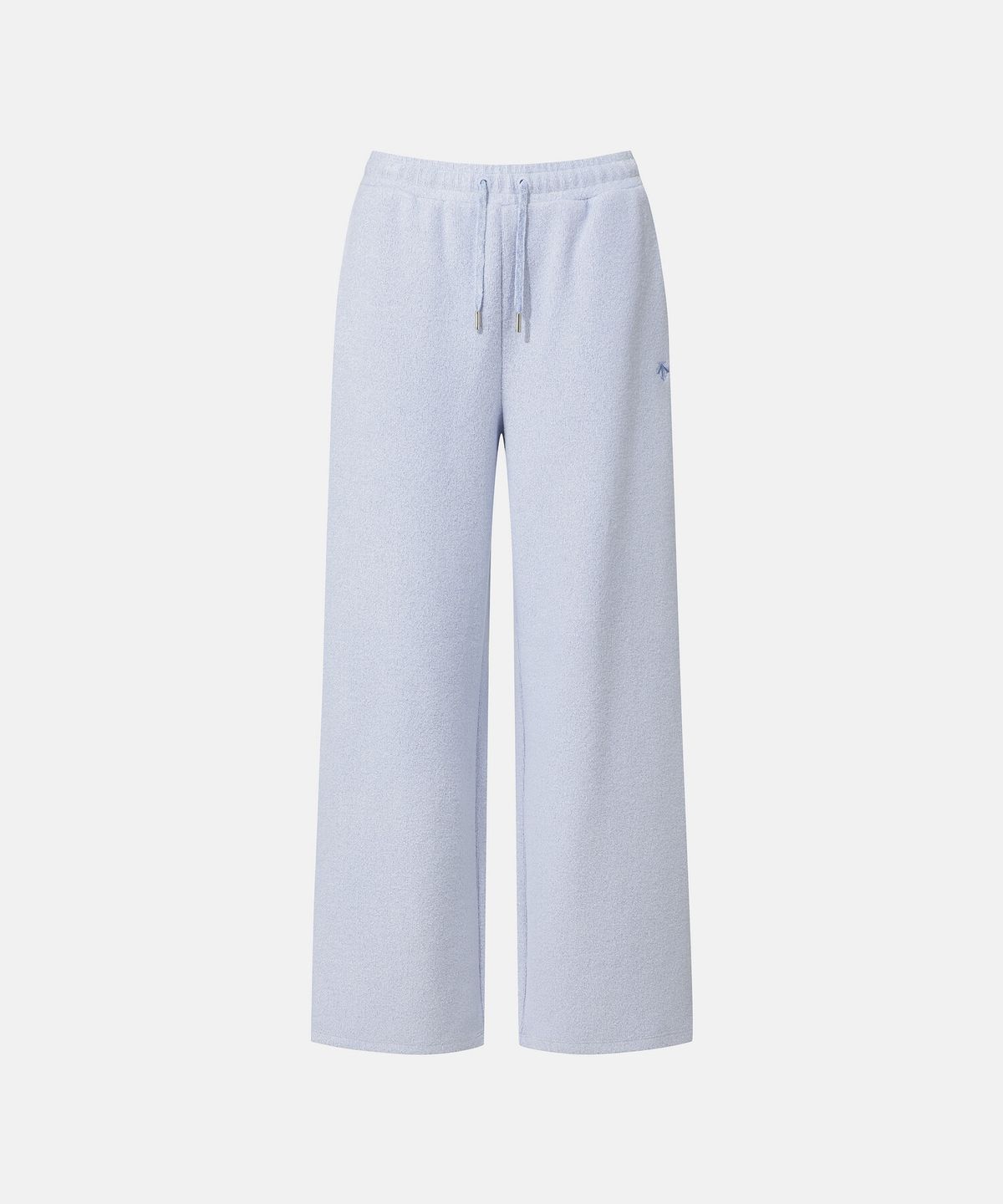 데상트(DESCENTE) 여성 소프트 부클 와이드핏 팬츠 블루 SR322SKP91