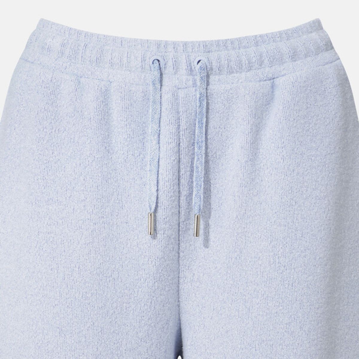 데상트(DESCENTE) 여성 소프트 부클 와이드핏 팬츠 블루 SR322SKP91