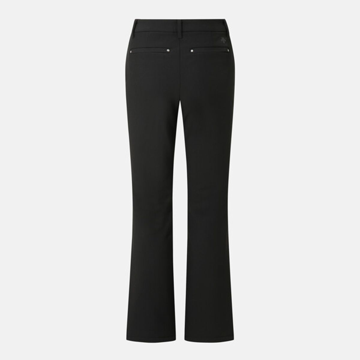 데상트(DESCENTE) 여성 기모 본딩 부츠컷 팬츠 블랙 SR322SPT91
