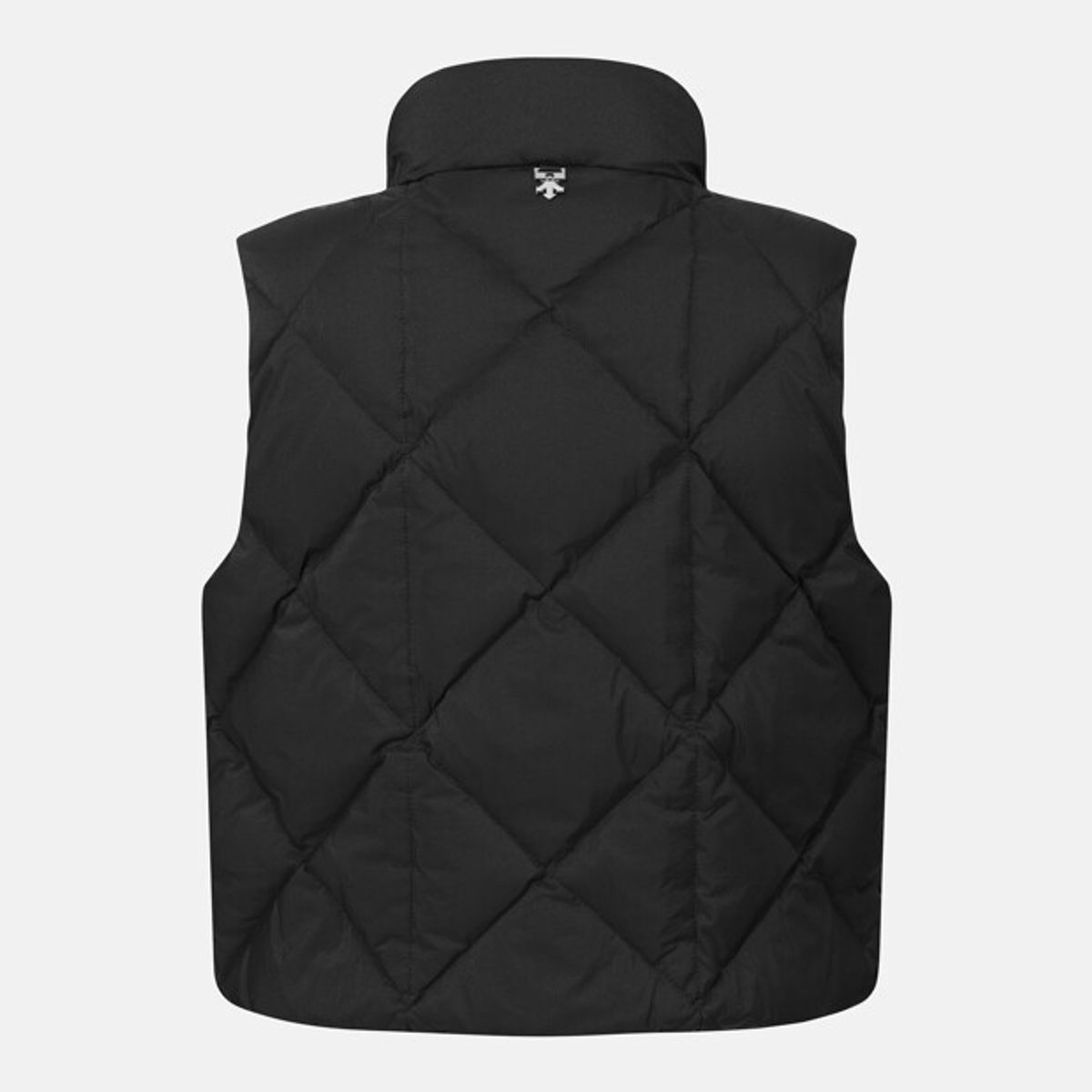 데상트(DESCENTE) 여성 퀼팅 중경량 다운 베스트 블랙 SR322SDV91