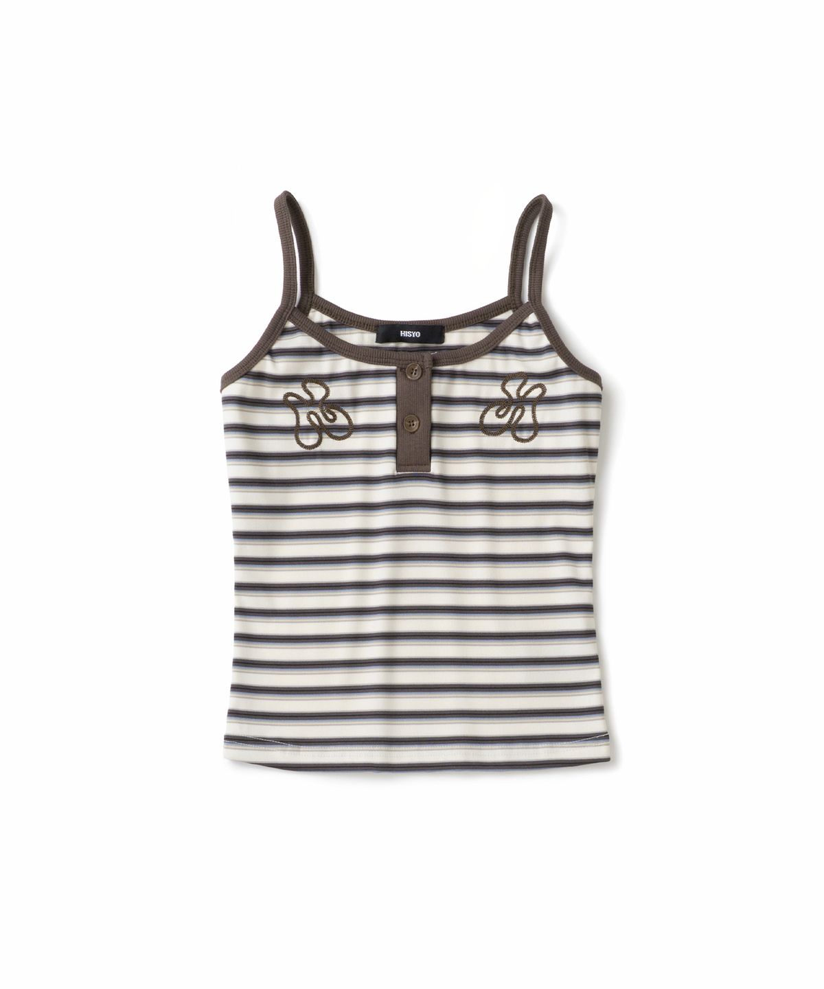 히쇼(HISYO) H Symbol Stitch Camisole - Ivory