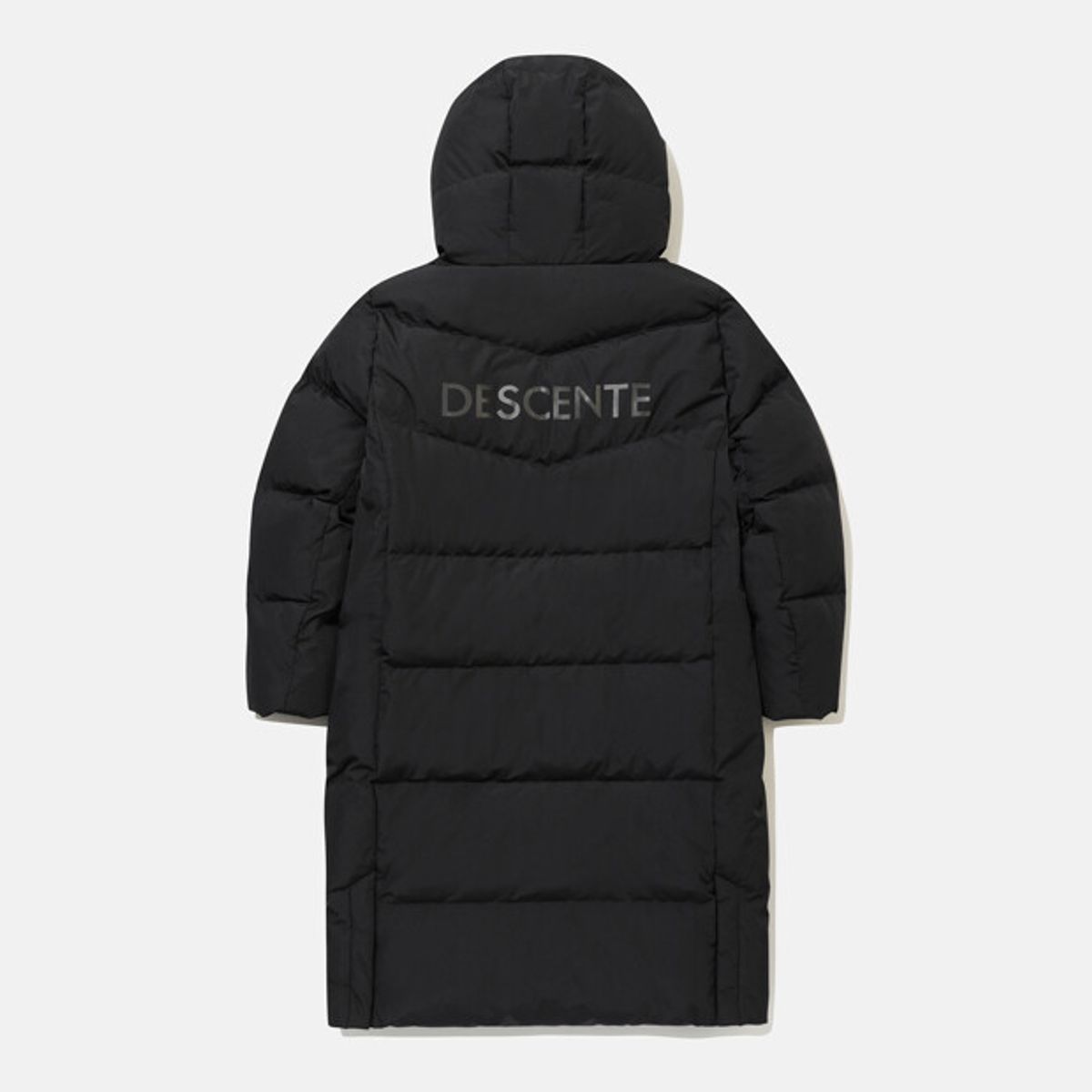 데상트(DESCENTE) 영애슬릿 캐논 롱 다운 자켓 블랙 SR42JSDJO2