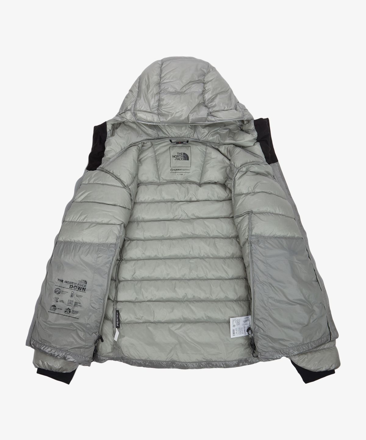 노스페이스(THE NORTH FACE) NJ1DS87B 남성 써밋 마테호른 다운 자켓 (RDS) LIGHT GRAY