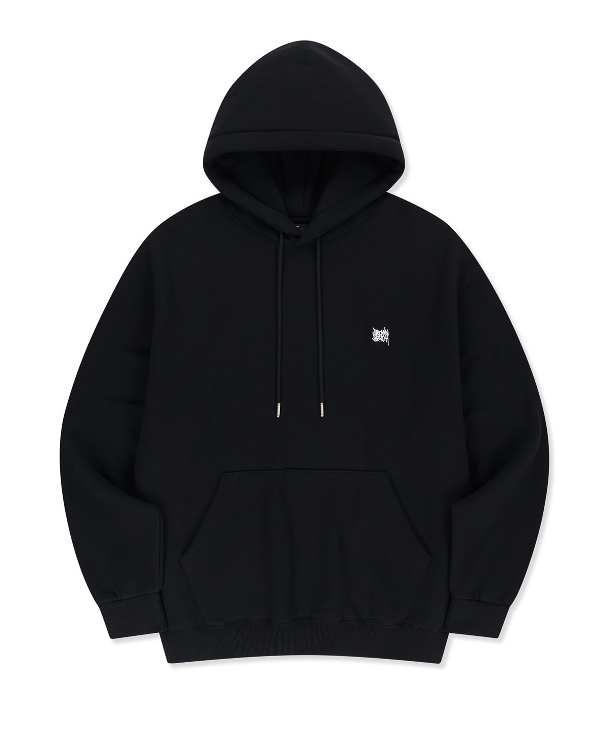 브라운브레스(BROWNBREATH) TAG OG HOODIE - BLACK