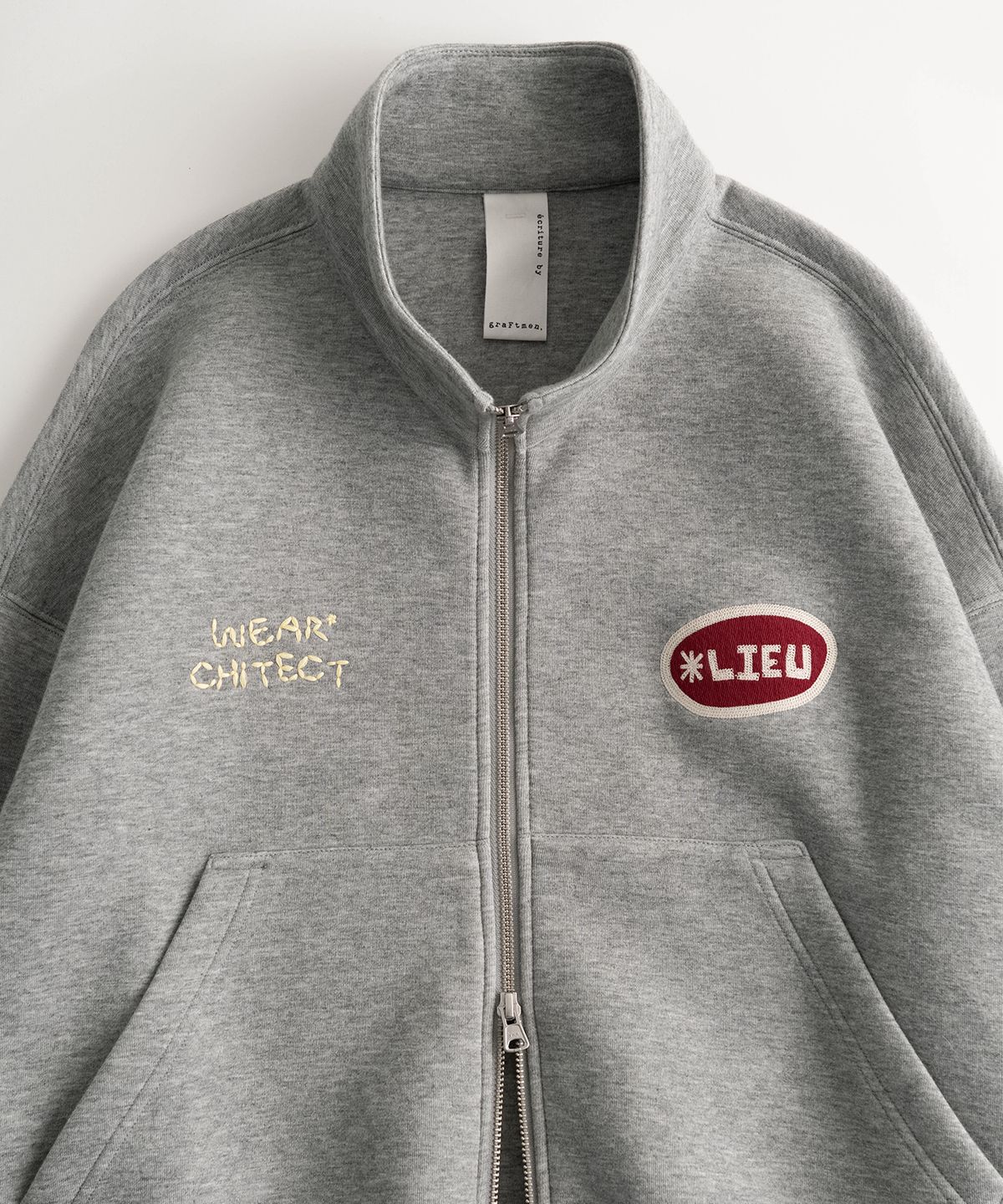 그라프트맨(GRAFTMEN) MOTORSPORTS ZIP-UP / GRAY
