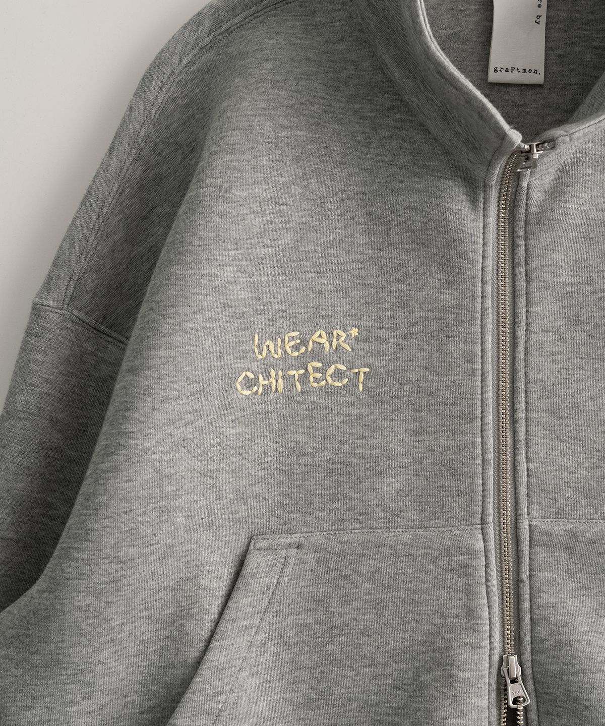 그라프트맨(GRAFTMEN) MOTORSPORTS ZIP-UP / GRAY