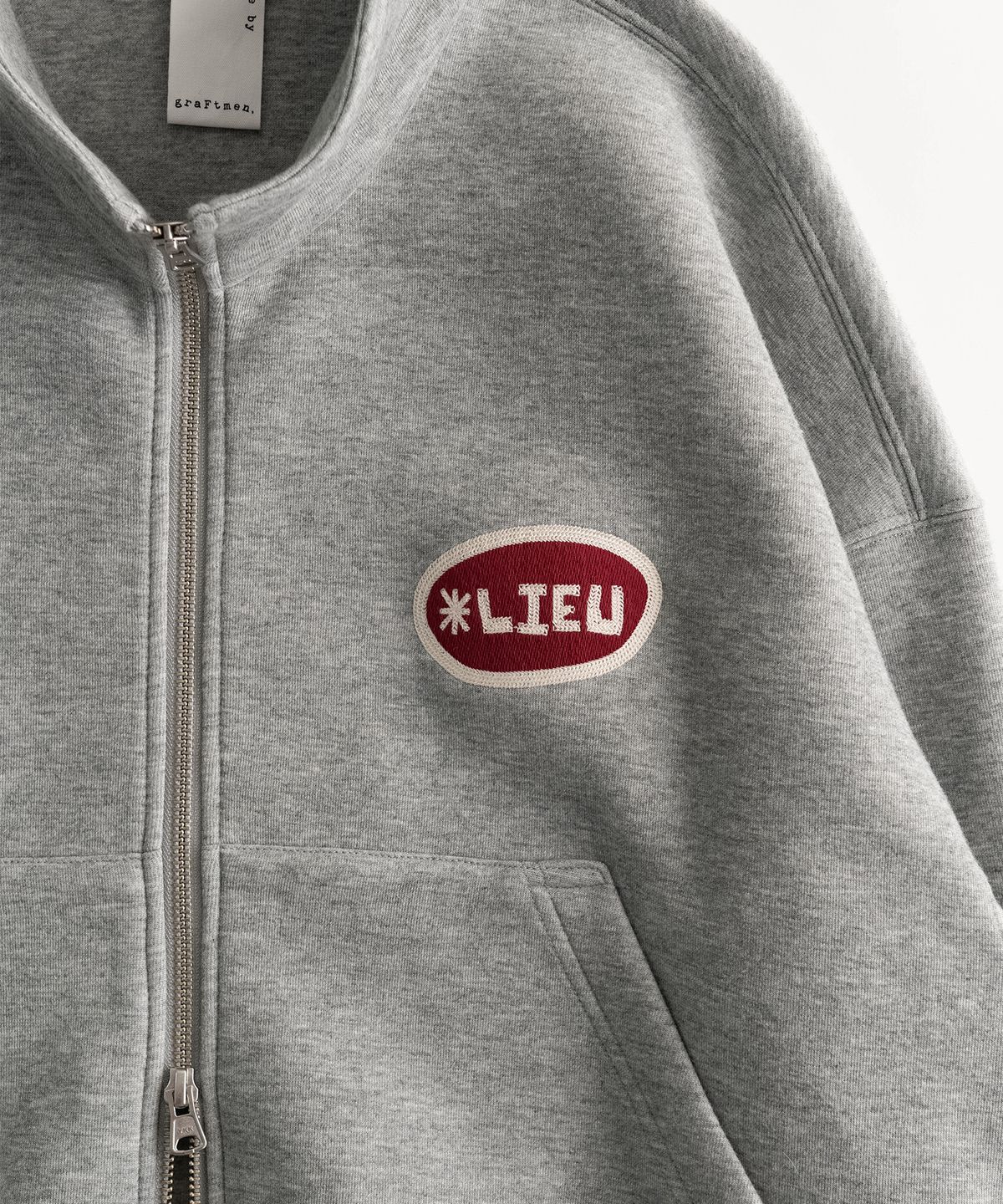 그라프트맨(GRAFTMEN) MOTORSPORTS ZIP-UP / GRAY