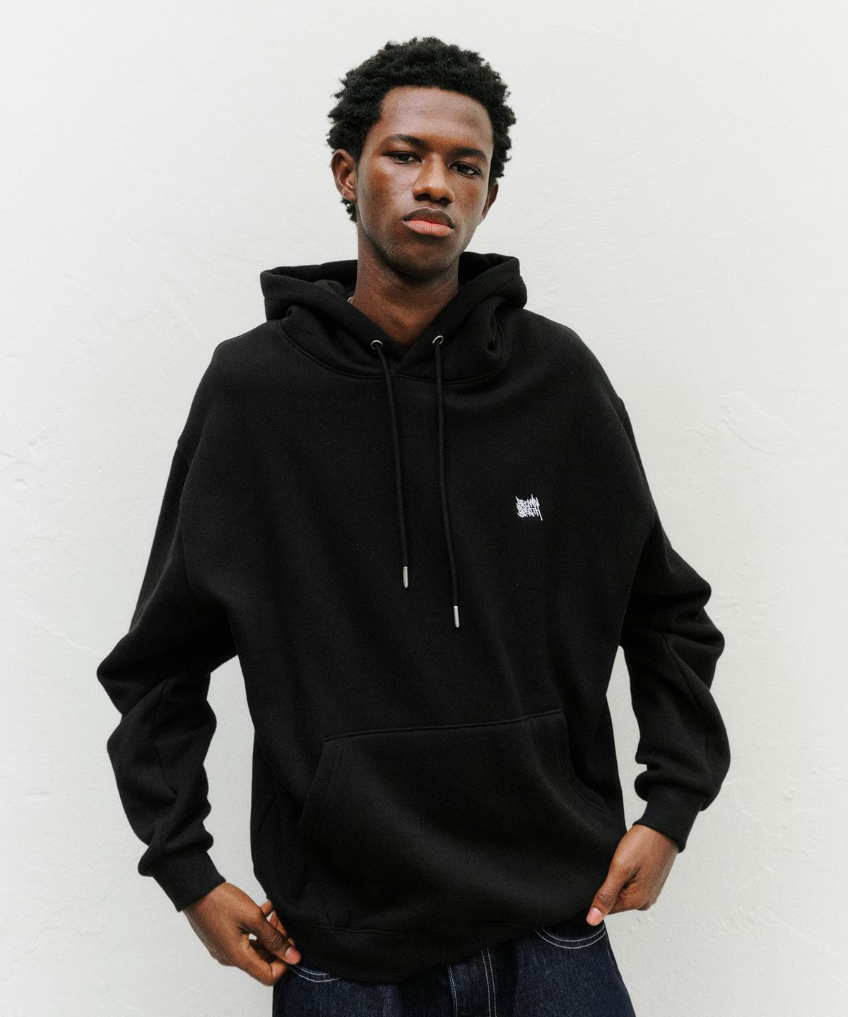 브라운브레스(BROWNBREATH) TAG OG HOODIE - ASH