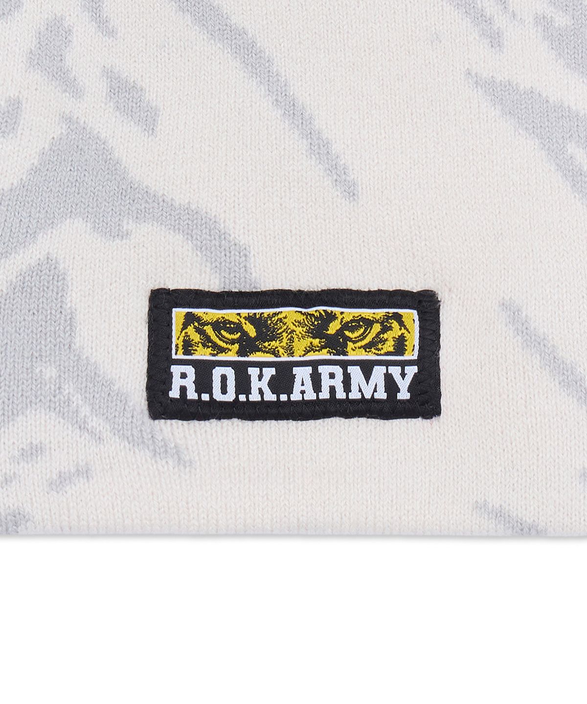 대한민국 육군(REPUBLIC OF KOREA ARMY) 그래픽 숏 비니 - 라이트그레이