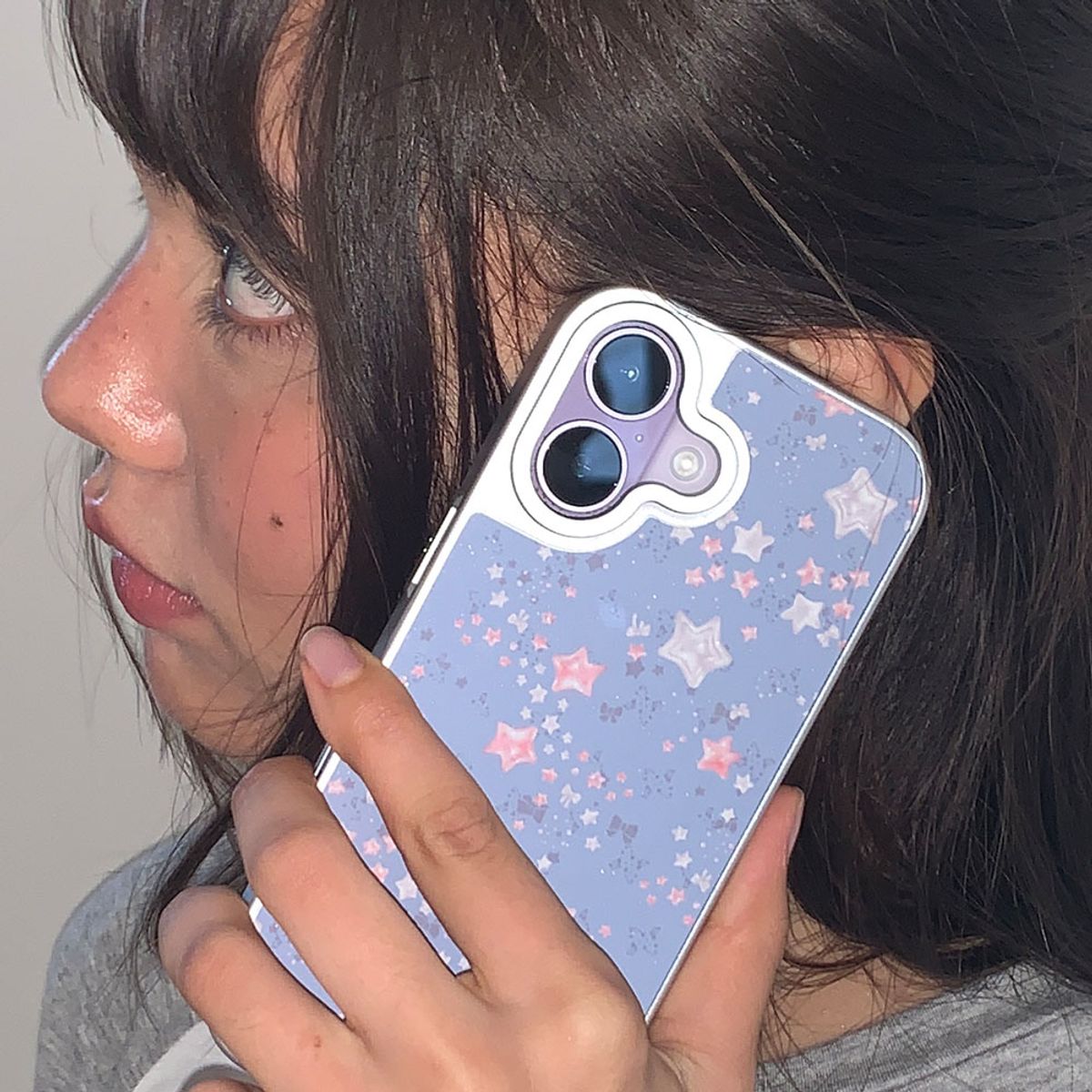 뮤즈무드(MUSEMOOD) Blue Shooting Star (Color Aluminium) 휴대폰케이스
