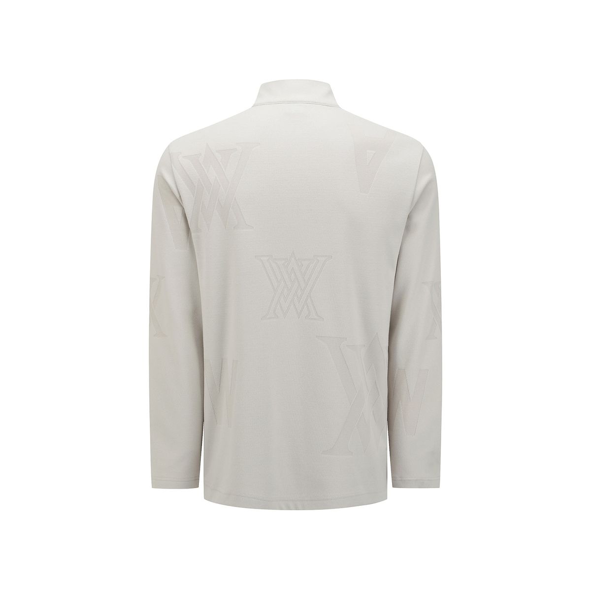 어뉴골프(ANEW GOLF) MEN PATTERN HALF-ZIP T-SHIRT_LE