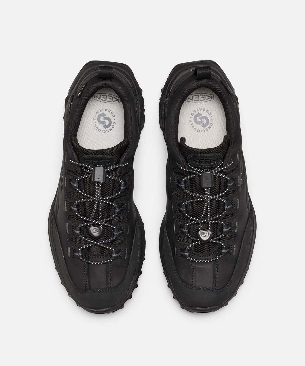 킨(KEEN) 재스퍼 자이오닉 워터프루프 남성 스니커즈 BLACK/BLACK