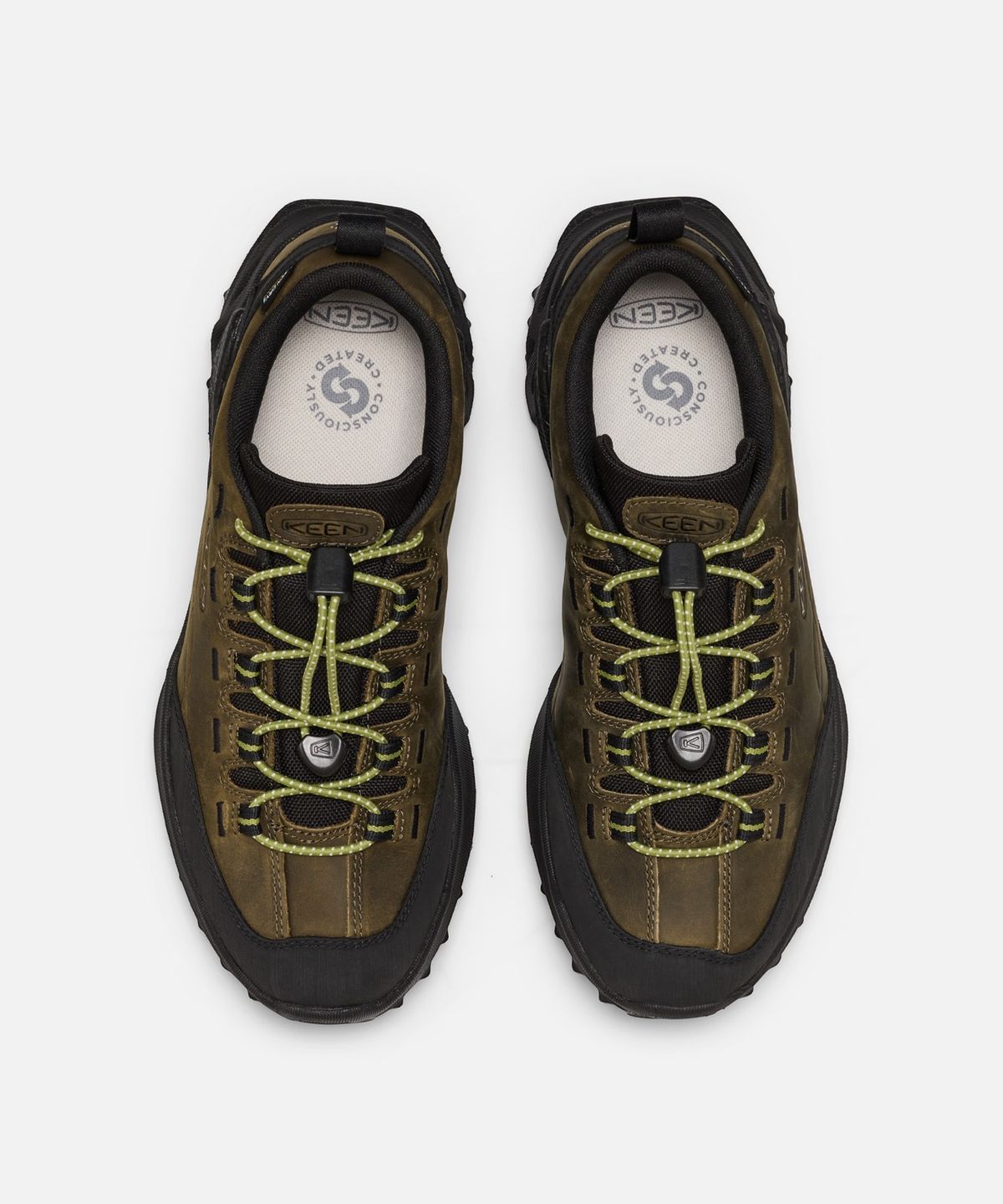 킨(KEEN) 재스퍼 자이오닉 워터프루프 남성 스니커즈 DARK OLIVE/GOLDEN CYPRESS