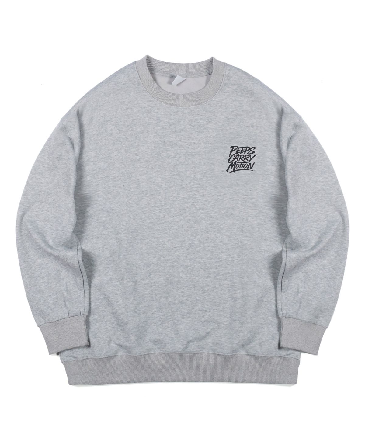 핍스(PEEPS) Carry Motion Sweatshirt (GREY)