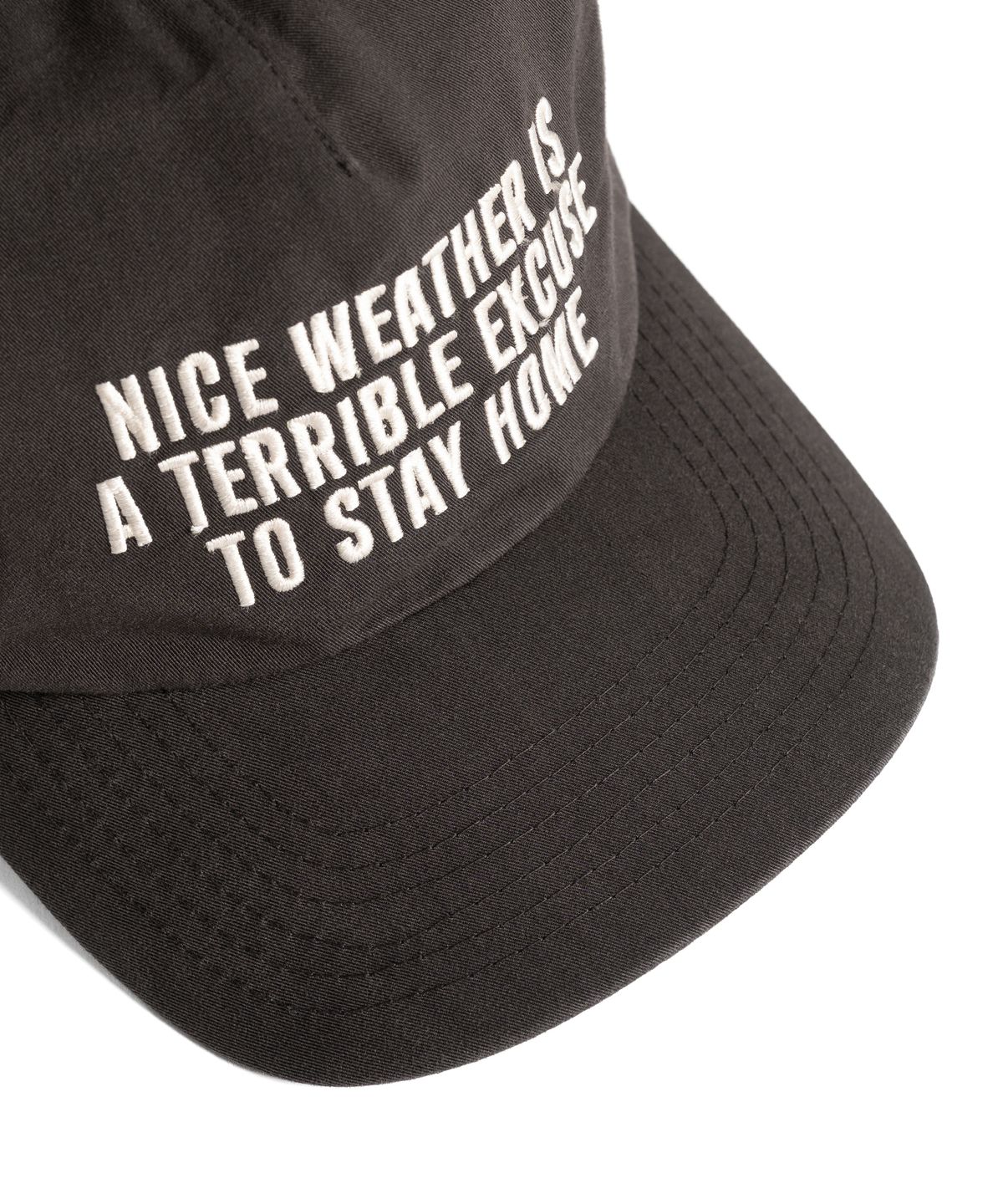 와일드 브릭스(WILD BRICKS) W26 NICE WEATHER CAP (dark brown)