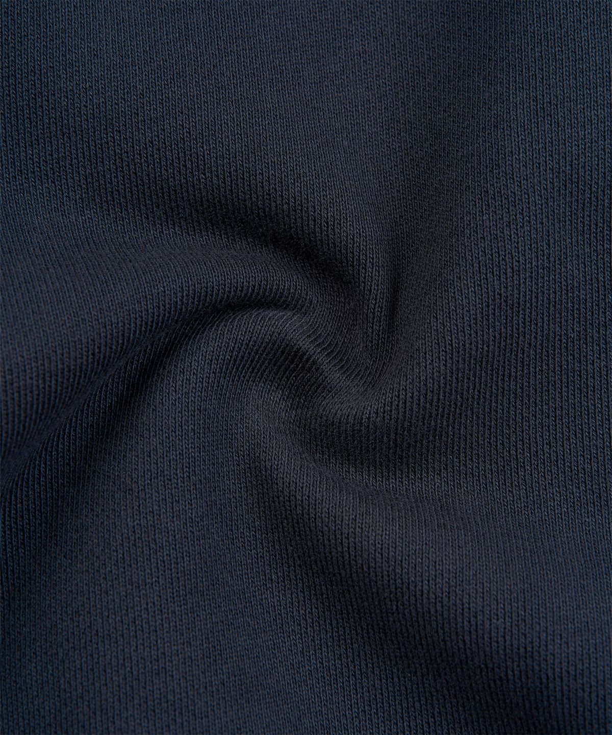 오우앗(OUAT) 로고패치 오버핏 후드집업 (NAVY)