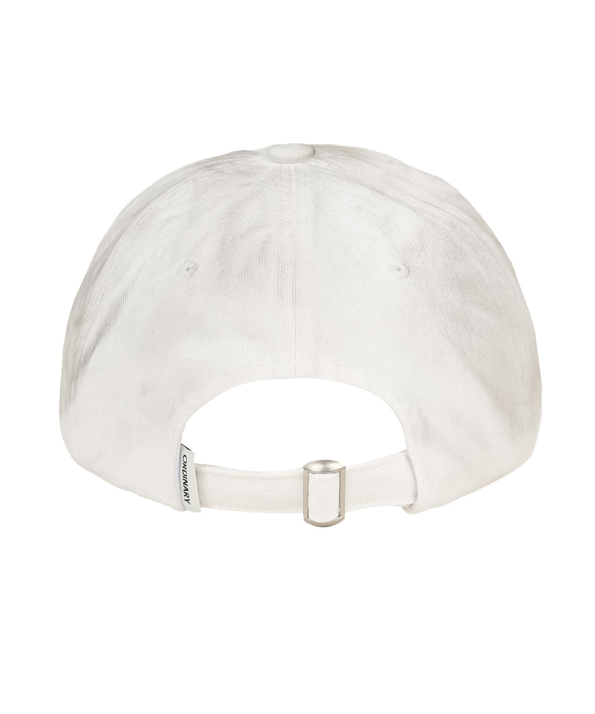 오디너리 홀리데이(ORDINARY HOLIDAY) DIRTY WASHED APPLIQUE BALL CAP [IVORY]