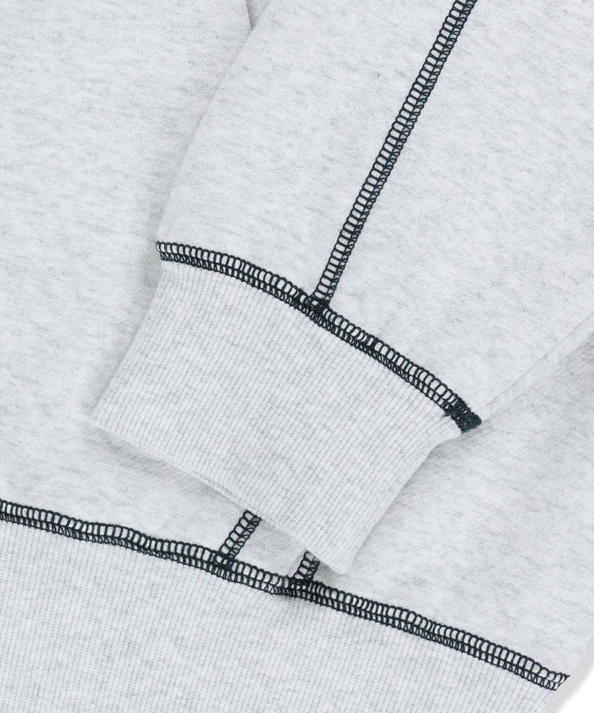 브라운브레스(BROWNBREATH) TAG APPLIQUE HOODIE  (3colors)