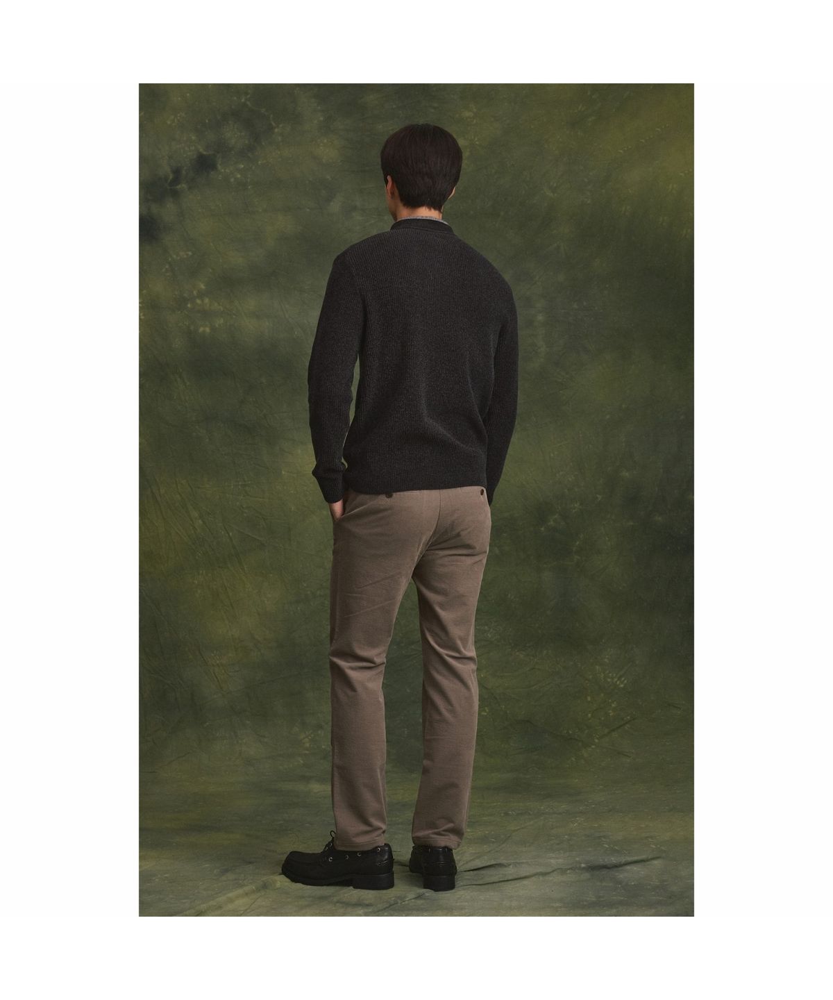 브렌우드(BRENTWOOD) B브러쉬 변형 몰스킨 솔리드 팬츠 BRPAW26611BEX