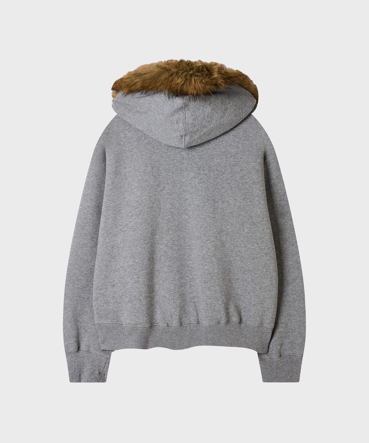 후아유(WHO.A.U) Fur-Trimmed Hood Zip-up / WHMZG4V23U