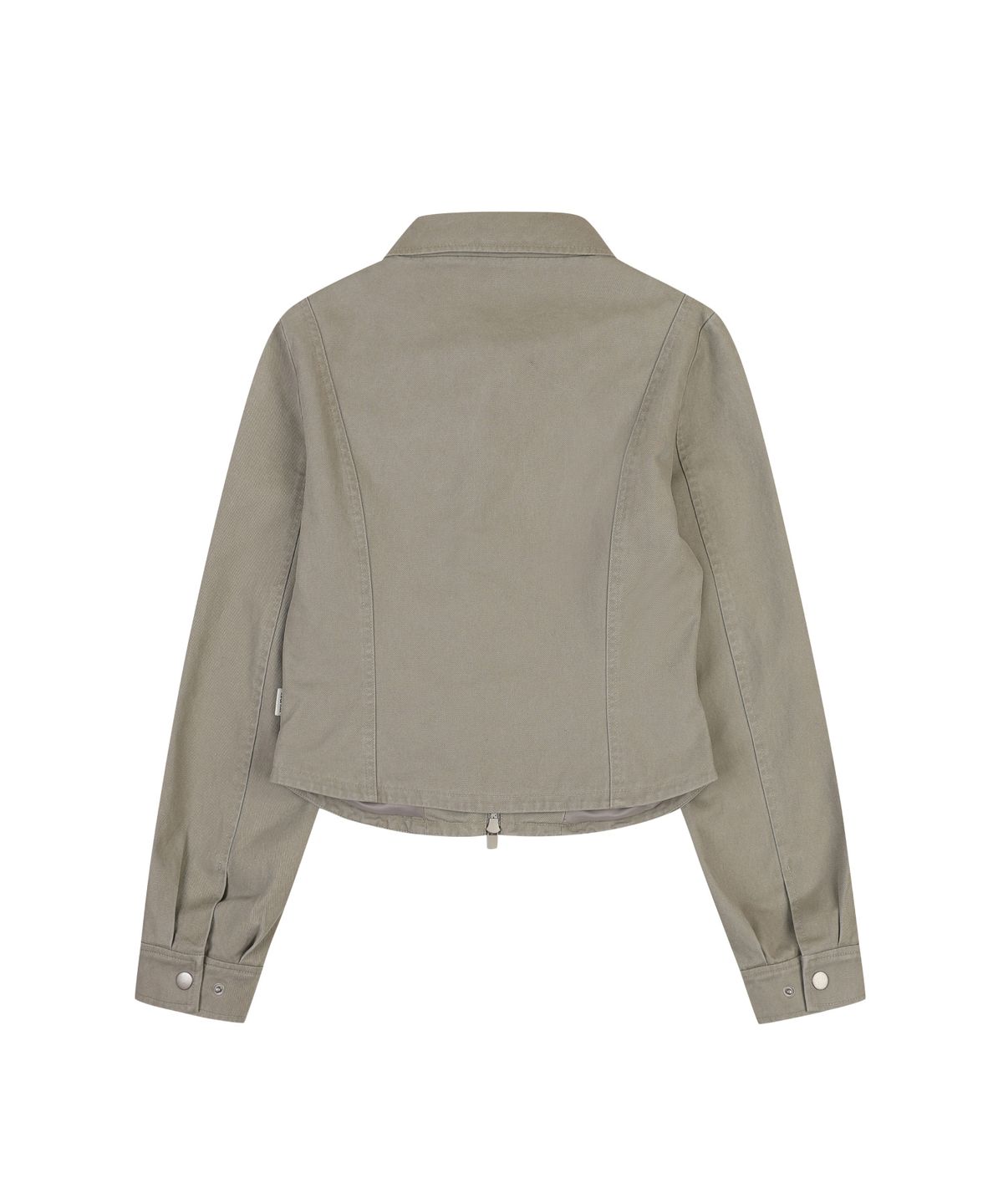 오디너리 홀리데이(ORDINARY HOLIDAY) WASHED COTTON JACKET [GRAY]