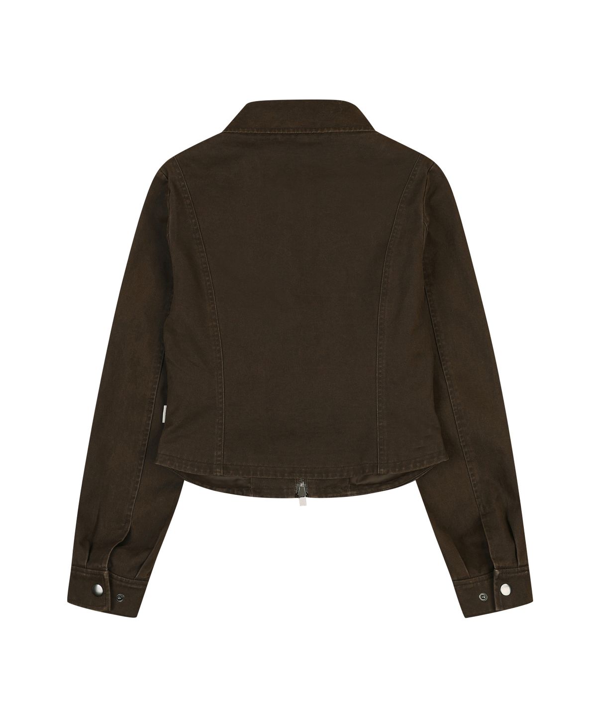 오디너리 홀리데이(ORDINARY HOLIDAY) WASHED COTTON JACKET [BROWN]