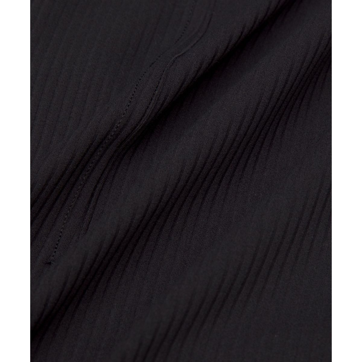 룰루레몬(LULULEMON) 리브드 Nulu 스플릿넥 롱슬리브 셔츠  BLK