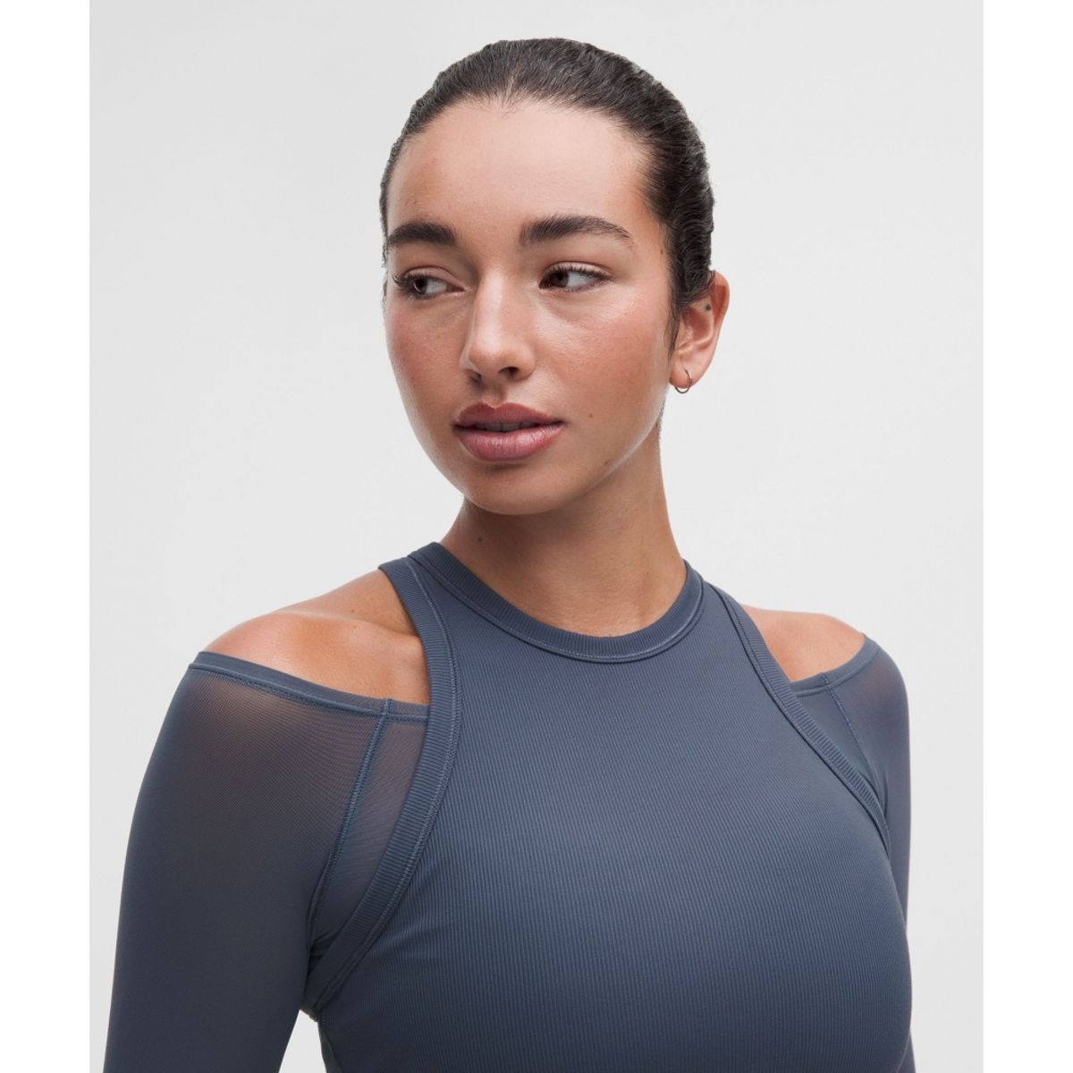 룰루레몬(LULULEMON) 레이어드 메쉬 Nulu 롱슬리브 셔츠  DDND
